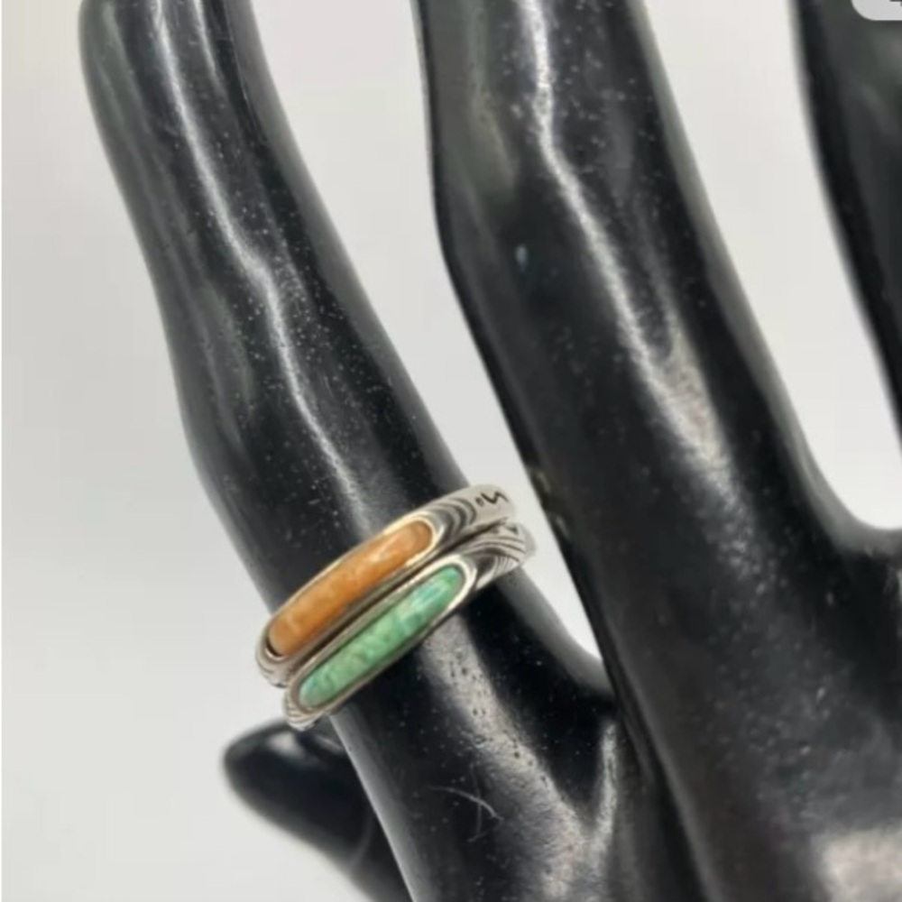 Carolyn Pollack Relios Stackable Gemstone Band Ri… - image 4